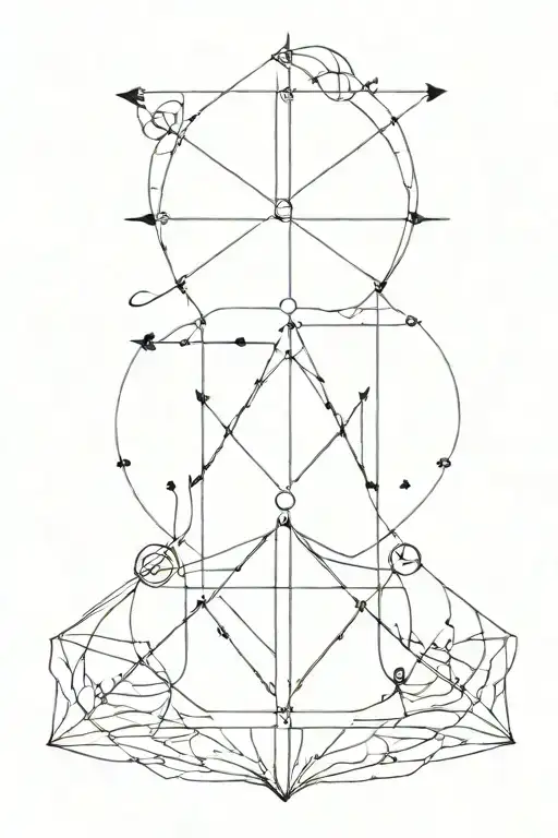 Motivational Discipline Restart Strength Fibonacci Arrows Sacred Geometry