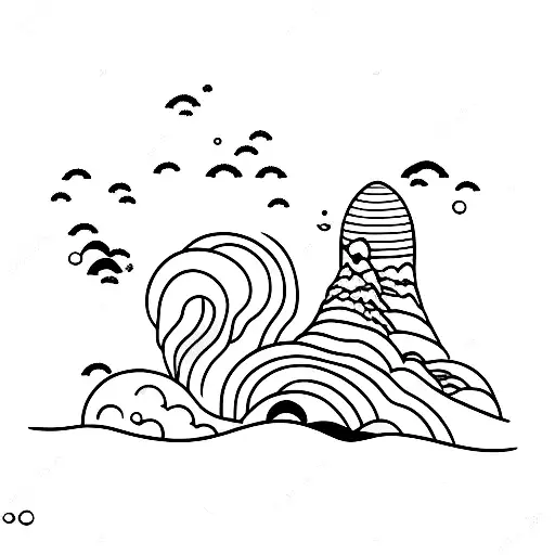 Space Mountains Ocean