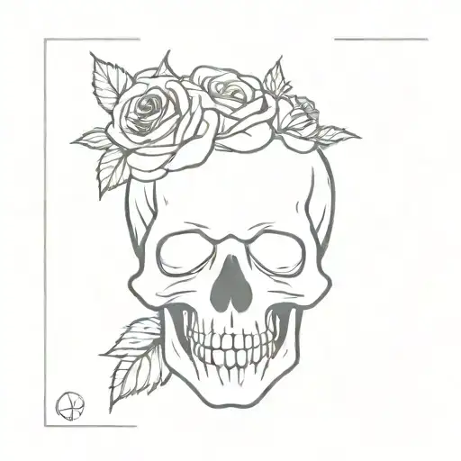 Skull And Roses