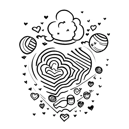 Bomb Dropping And Exploding With Love