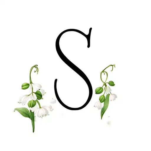 Letter S Lily Of The Valley