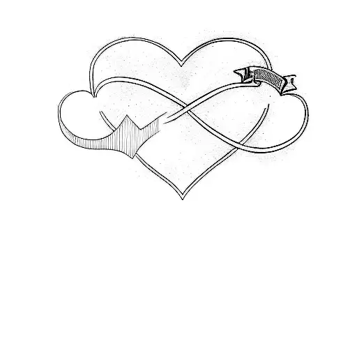 A Heart With The Word Love Written On It