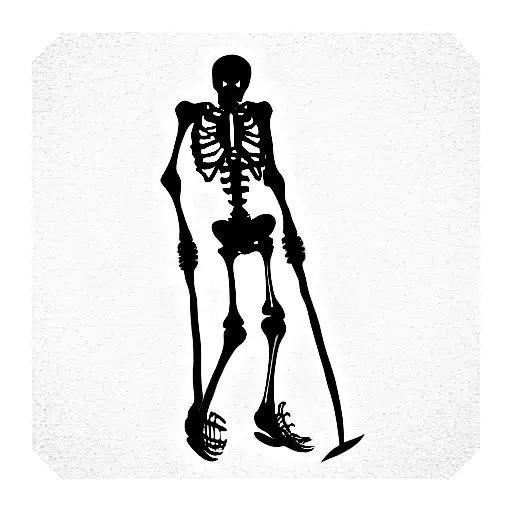 Skeleton With Scythe