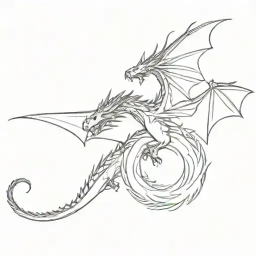 Dragon Flying