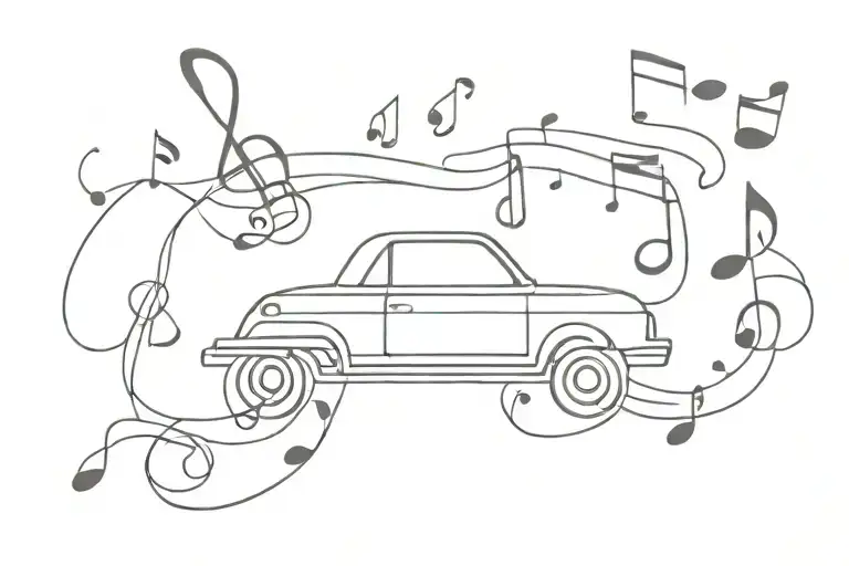 Car Music Notes