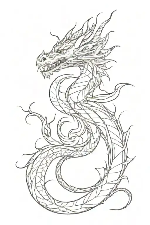 Delicate Dragon Wrapping