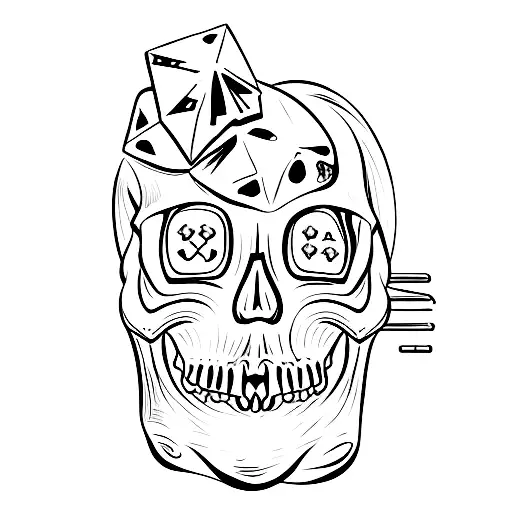 Skull Dice Death