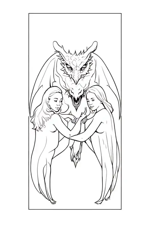 Gargoyle Watch Over Family