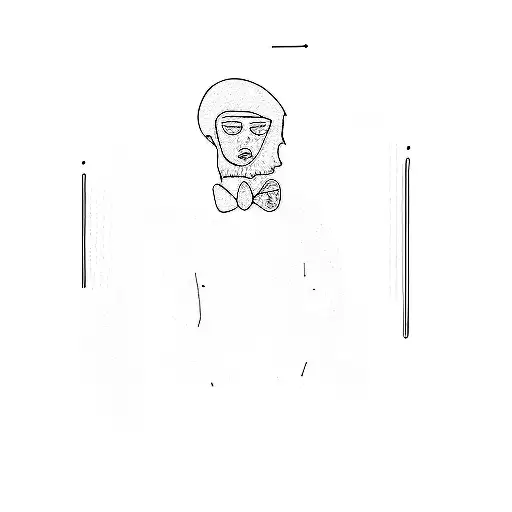 A Portrait Of A Man In A Dark Room