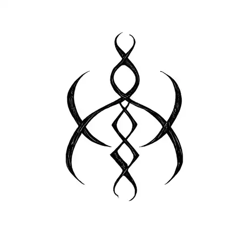 A Rune That Symbolizes Strength In The Middle Of Chaos