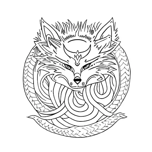 Lilac And Nine Tailed Fox