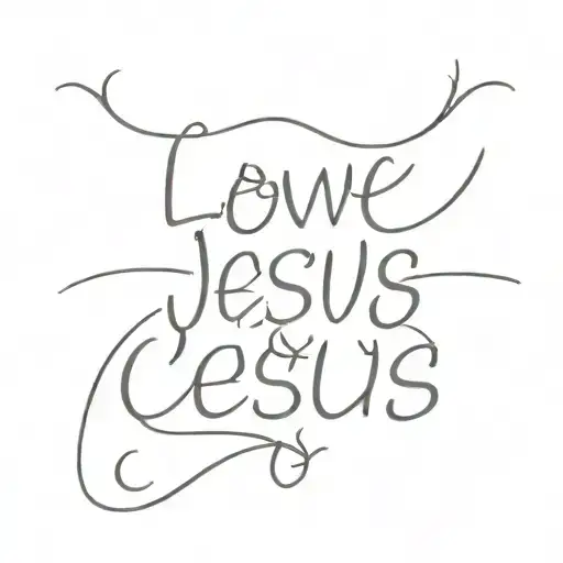 Love Jesus Love Like Jesus Christ