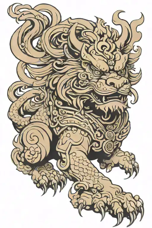 Foo Dog Stanfing Gaurd