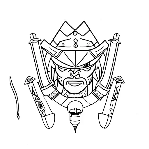 Cowboy Hate And Sword