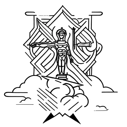 Strength And Freedom As A Sketch And Some Words