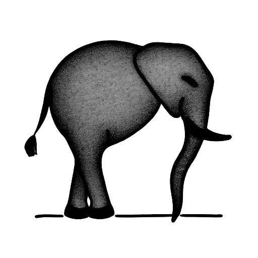 Elephant And Lavender