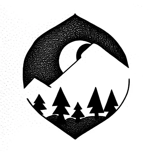 Camping In The Woods