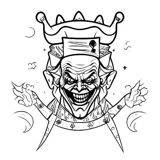 Scarry Devilish Joker