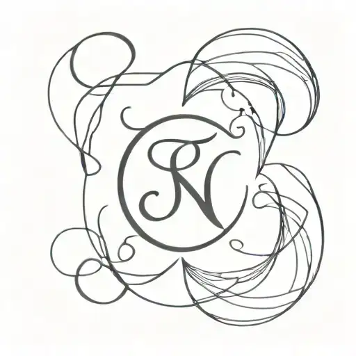 Unalome Symbol Combined With A Self Lov E Symbol