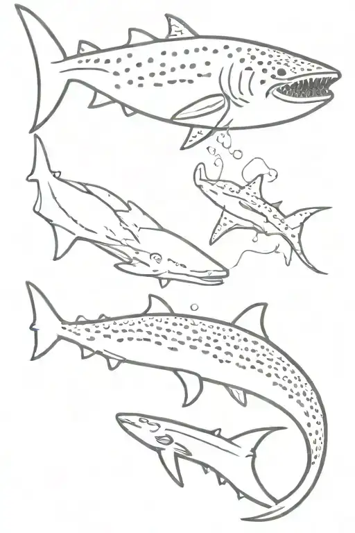 Whale Shark With Diver Surrounded