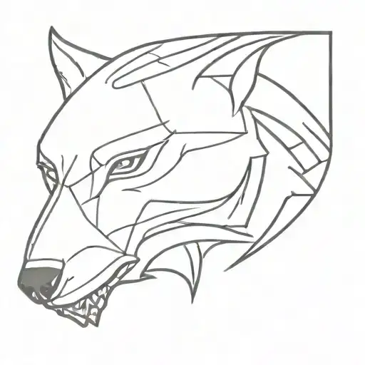 Half Wolf Half Wolfskull