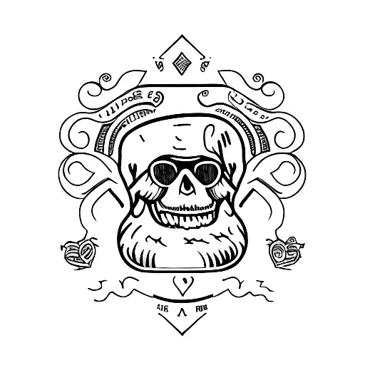 Pint Of Beer With Elements Of Love