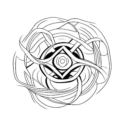 Extinction Symbol With Vines