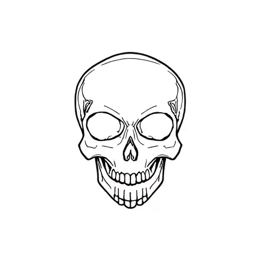 Skull No Shading