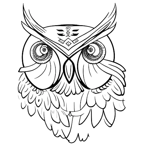 Owl Jester Wisdom Fool