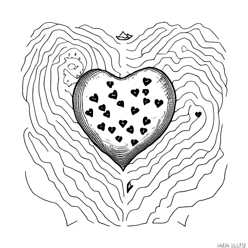 Pumpkin With Heart Eyes