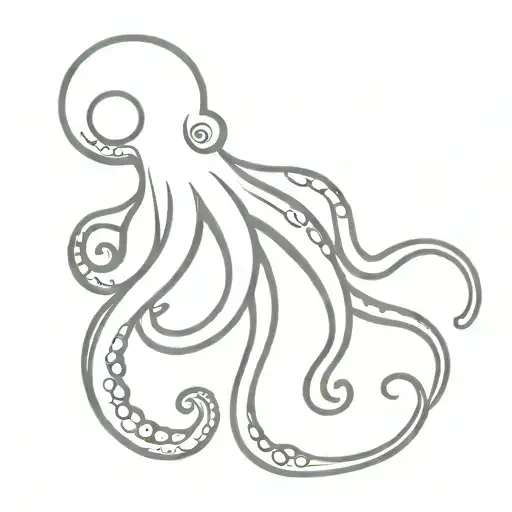 Outline Octopus