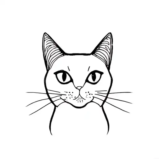 Dark Linework Cat