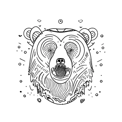 Pint Of Bear With Elements Of Love