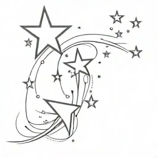 Simple Shooting Star