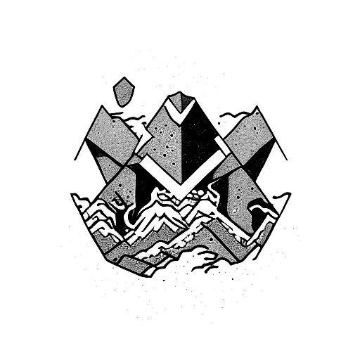 Syphilus Pushing A Rock Up A Mountain