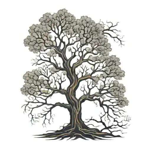 A Black Tree With No Leafs