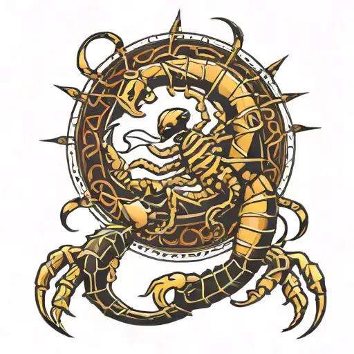 Scorpio Star Sign Compas