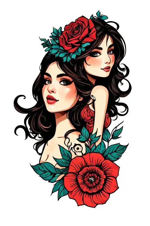 Me And My Sister For Mom