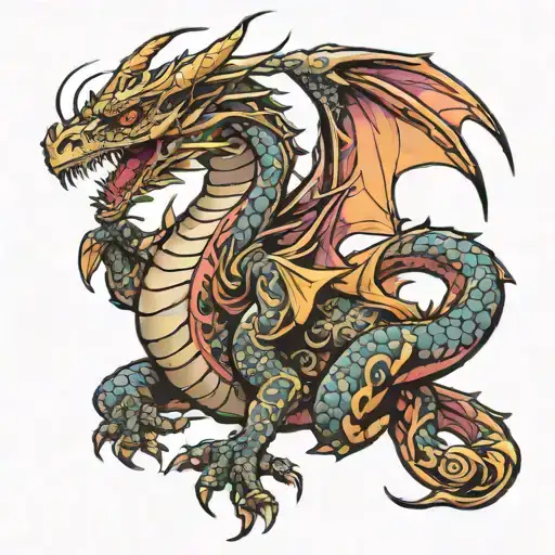 Dnd Dragon Wrapped