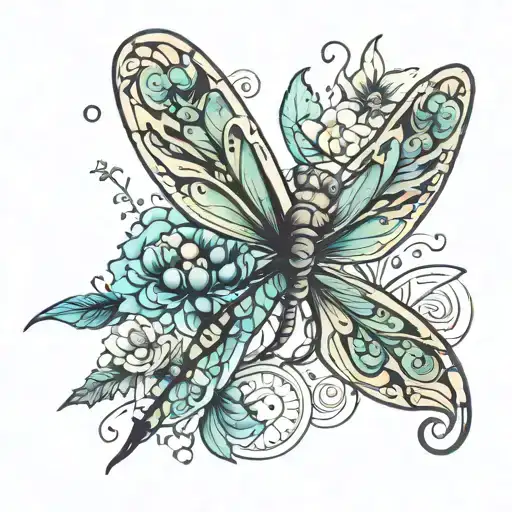 Dragonfly That Says Nana