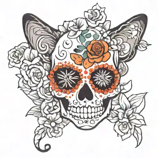 Sugar Skull Siamese