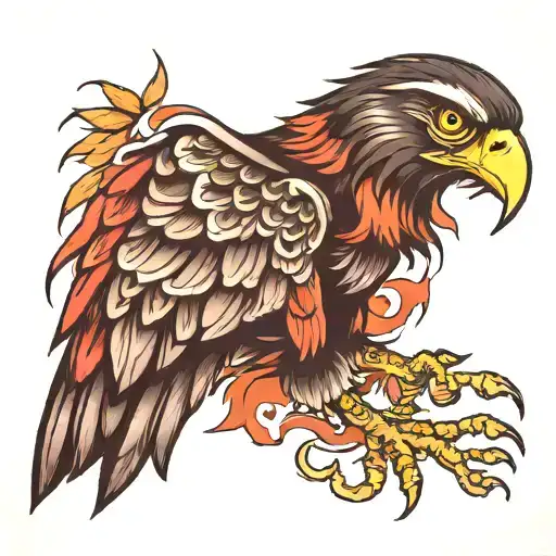 Black Colored Hawk Bones