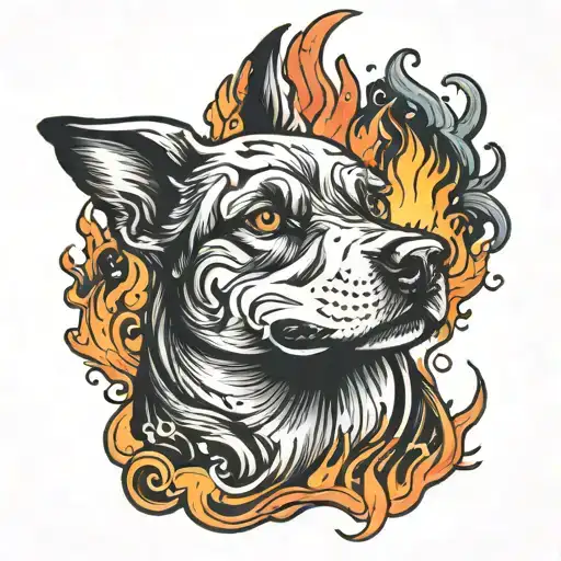 Dog In The Fire