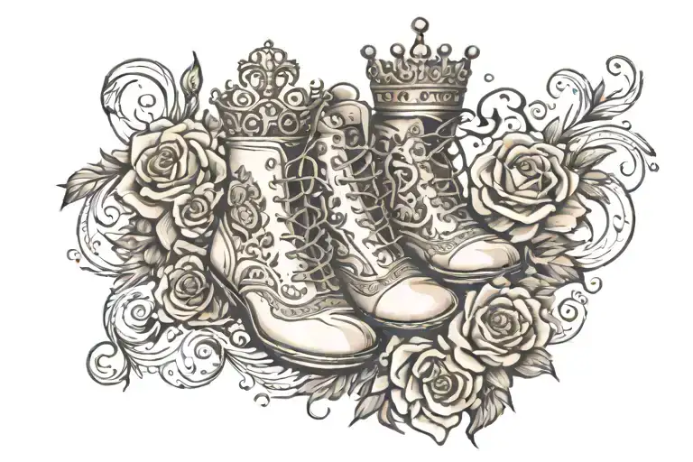 Every Dance Has A Story With A Shoes & Crown