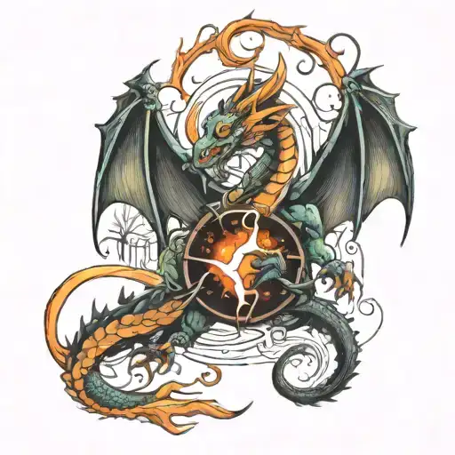 Dragons And Black Hole