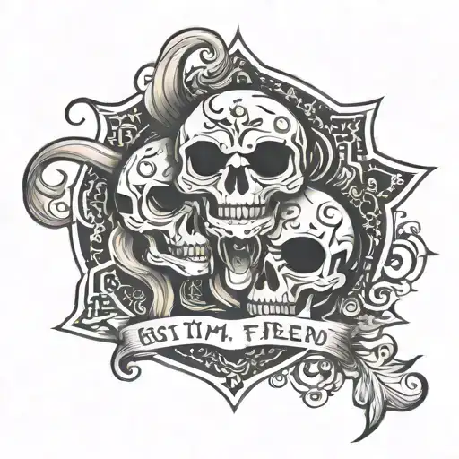 Matching Tattoo With Best Friend Symbol The Say Im A Great Friend Im Just Not Friendly