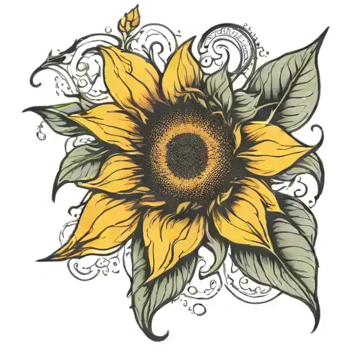 Sunflower With Believe