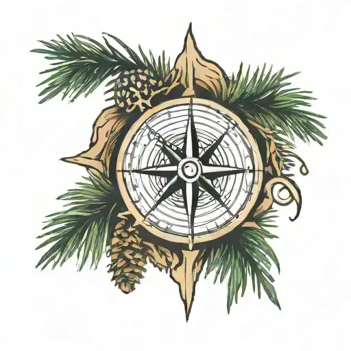 Pine Tree Compass