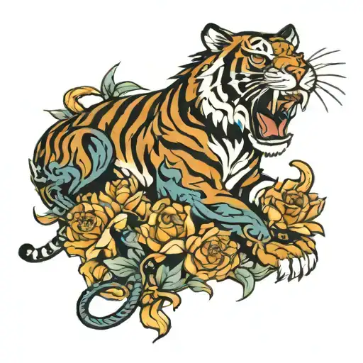 Sak Tant Tiger Five Directions