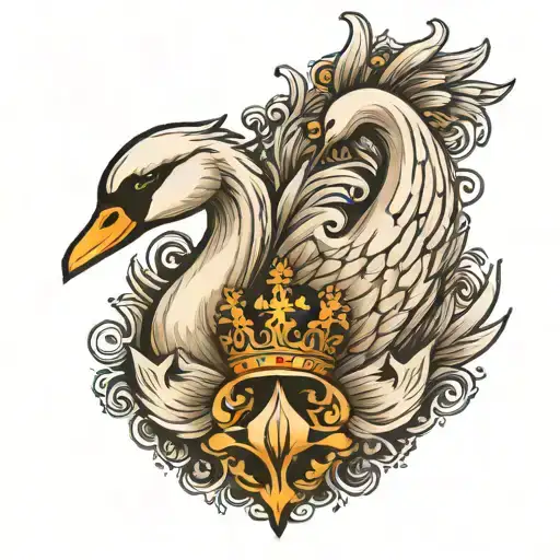 Swan And Crown